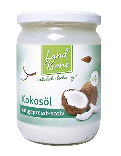 Landkrone Bio Kokosöl nativ, 430 ml von Landkrone