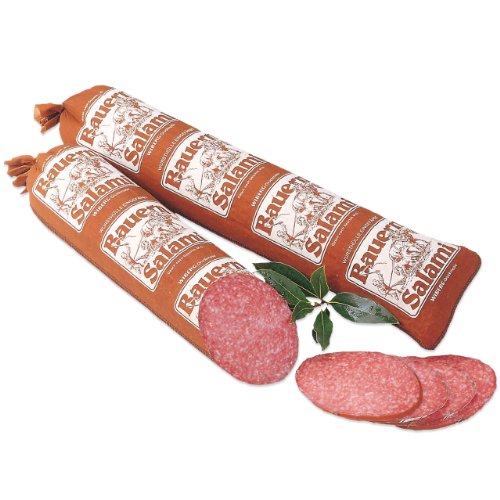 Bauernsalami - Landmetzgerei Schiessl - ca. 900g von Landmetzger Schiessl