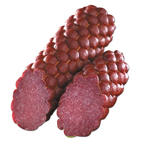 Edelsalami ★Feinwürzig im Geschmack & mediterranes Aroma ★ Hergestellt im Naturreifeverfahren ★ Landmetzgerei Schiessl ★ ca. 1150g von Landmetzger Schiessl