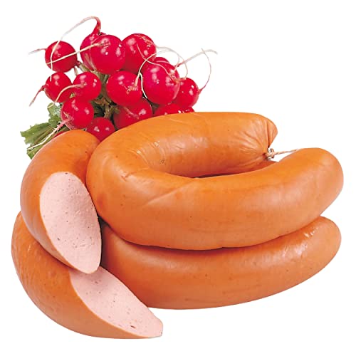 Landmetzgerei Schiessl Fleischwurst 500g I Hausmacher wurstpaket Glutenfrei, Lactosefrei Wurst, Spitzenqualität aus eigener Schlachtung als Geschenkset, Lyoner aus Rindfleisch und Schweinespeck von Landmetzger Schiessl