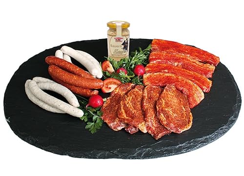 Landmetzger Schiessl - Feinschmecker Grillpaket für die perfekte Grillparty - Inhalt: ca. 2,8kg von Landmetzger Schiessl