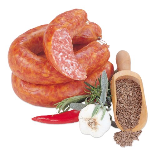 Knackwurst mit Knoblauch ★ Landmetzgerei Schiessl ★ ca. 500g von Landmetzger Schiessl