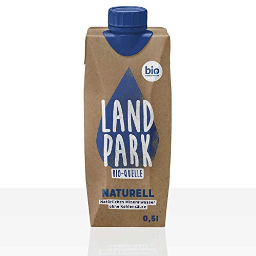 Landpark Bio-Quelle Naturell Mineralwasser still 12 x 0,5l, Pfandfrei von Landpark