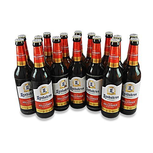 Landskron - Kellerbier (16 Flaschen à 0,5 l / 5% vol.) von Landskron Brauerei Görlitz