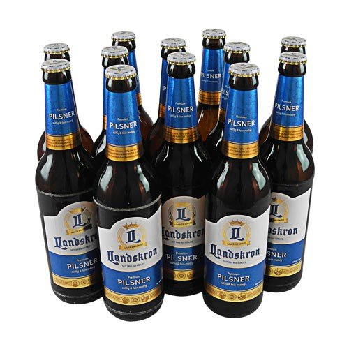 Landskron Premium Pilsner (12 Flaschen à 0,5 l / 4,8% vol.) von Landskron Brauerei Görlitz
