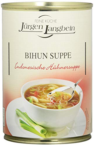 BIHUN SUPPE indonesische Hühnersuppe von Jürgen Langbein, 6x400ml von FEINE KÜCHE Jürgen Langbein