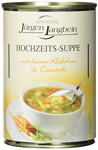 Jürgen Langbein Hochzeits-Suppe, 6er Pack (6 x 400 ml) von Langbein