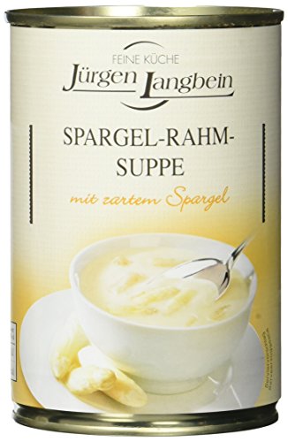 Jürgen Langbein Spargel-Rahm-Suppe, 6er Pack (6 x 400 ml) von Langbein