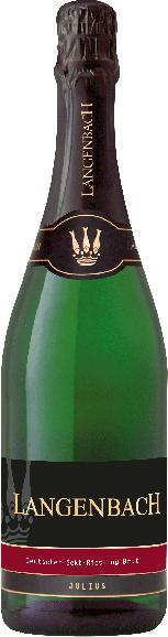 Langenbach. Julius Langenbach Riesling brut von Langenbach.