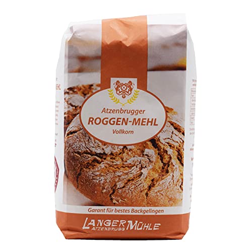 Roggen Vollkornmehl 1kg Roggen Vollkornmehl 1kg von Langer Mühle
