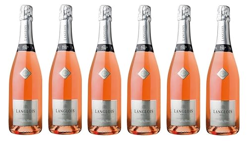 6x 0,75l - Langlois-Chateau - Rosé - Crémant de Loire A.O.P. - Frankreich - Schaumwein burt von Langlois Chateau