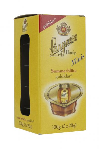 Langnese Honig Sommerblüte goldklar Minis Langnese Honig Sommerblüte goldklar Minis von Langnese Honig