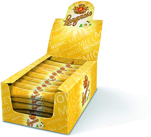 Langnese Honig, flüssig, Displaykarton, 80 Sticks à 8 g (640 g) von Langnese
