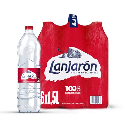 Lanjarón Mineralwasser 1,5 L - [Pack of 6] von Lanjarón