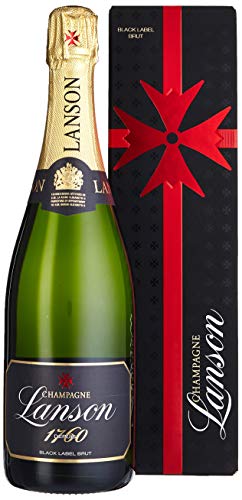 Lanson Black Lable Brut Champagne in Geschenkhülle (1 x 0.75 l) von Lanson