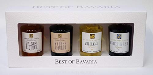 BEST OF BAVARIA - 4 Miniaturen LIQUEUR Lantenhammer 25-30% 4x0,05L Miniatur BEST OF BAVARIA - 4 Miniaturen LIQUEUR Lantenhammer 25-30% 4x0,05L Miniatur von Lantenhammer