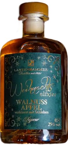 Lantenhammer Weihnachtselixier Walnuss-Apfellikör 0,5 Liter 25% Vol. Lantenhammer Weihnachtselixier Walnuss-Apfellikör 0,5 Liter 25% Vol. von Lantenhammer