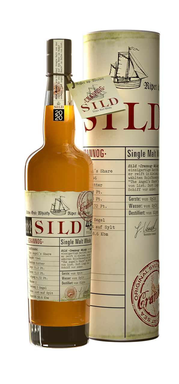SILD Single Malt Whisky Edition 2020 Typ CRANNOG inkl. Dose 0,7 l von Lantenhammer