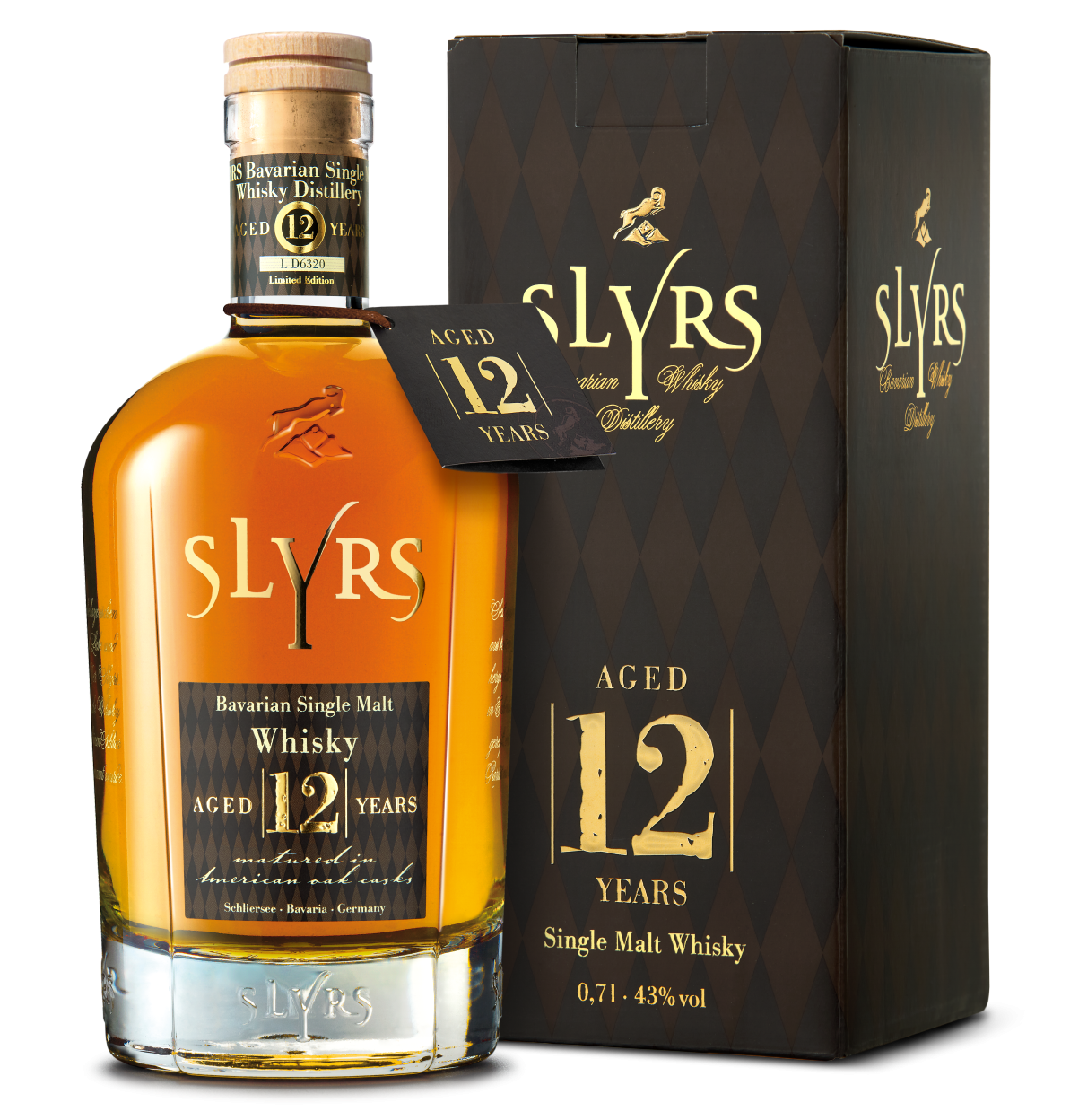 Slyrs - Whisky 12 Jahre Jahrgang 2006/2018 0,7 l in... Slyrs - Whisky 12 Jahre Jahrgang 2006/2018 0,7 l in... von Lantenhammer