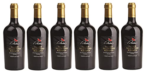 6x 0,75l - L'Antesi - Rosso Riserva - Salice Salentino D.O.P. - Apulien - Italien - Rotwein trocken von Lantesi