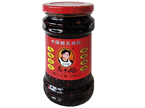 Lao Gan Ma Fermentierte schwarze Sojabohnen in Chiliöl, 280 g von Lao Gan Ma