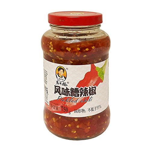 Lao Gan Ma Einlegte Chillis geschnitten 750g von Lao Gan Ma