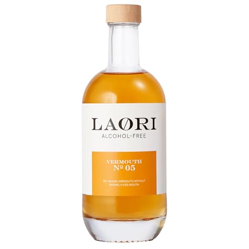 Laori No 05 Vermouth 500ml | Alkoholfreier Weinaperitif mit Wermut & Enzian Kräutern | Perfekt für Cocktails & Longdrinks | 100% Weinbasis, ohne künstliche Aromen & Farbstoffe| Vegan & Zuckerfrei Laori No 05 Vermouth 500ml | Alkoholfreier Weinaperitif mit Wermut & Enzian Kräutern | Perfekt für Cocktails & Longdrinks | 100% Weinbasis, ohne künstliche Aromen & Farbstoffe| Vegan & Zuckerfrei von Laori