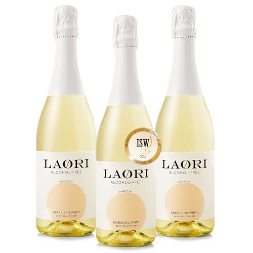 Laori Sparkling White 3x0,75L | Alkoholfreier Sekt mit zitrischer Frische & blumigen Noten | Perfekt für Italian Spritz & zum Anstoßen | Ohne künstliche Aromen & Farbstoffe | Nur 19 Kalorien & vegan Laori Sparkling White 3x0,75L | Alkoholfreier Sekt mit zitrischer Frische & blumigen Noten | Perfekt für Italian Spritz & zum Anstoßen | Ohne künstliche Aromen & Farbstoffe | Nur 19 Kalorien & vegan von Laori