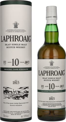 Laphroaig 10 Years Old Original Cask Strength Batch 13 57,9% Vol. 0,7l in Geschenkbox Laphroaig 10 Years Old Original Cask Strength Batch 13 57,9% Vol. 0,7l in Geschenkbox von Laphroaig