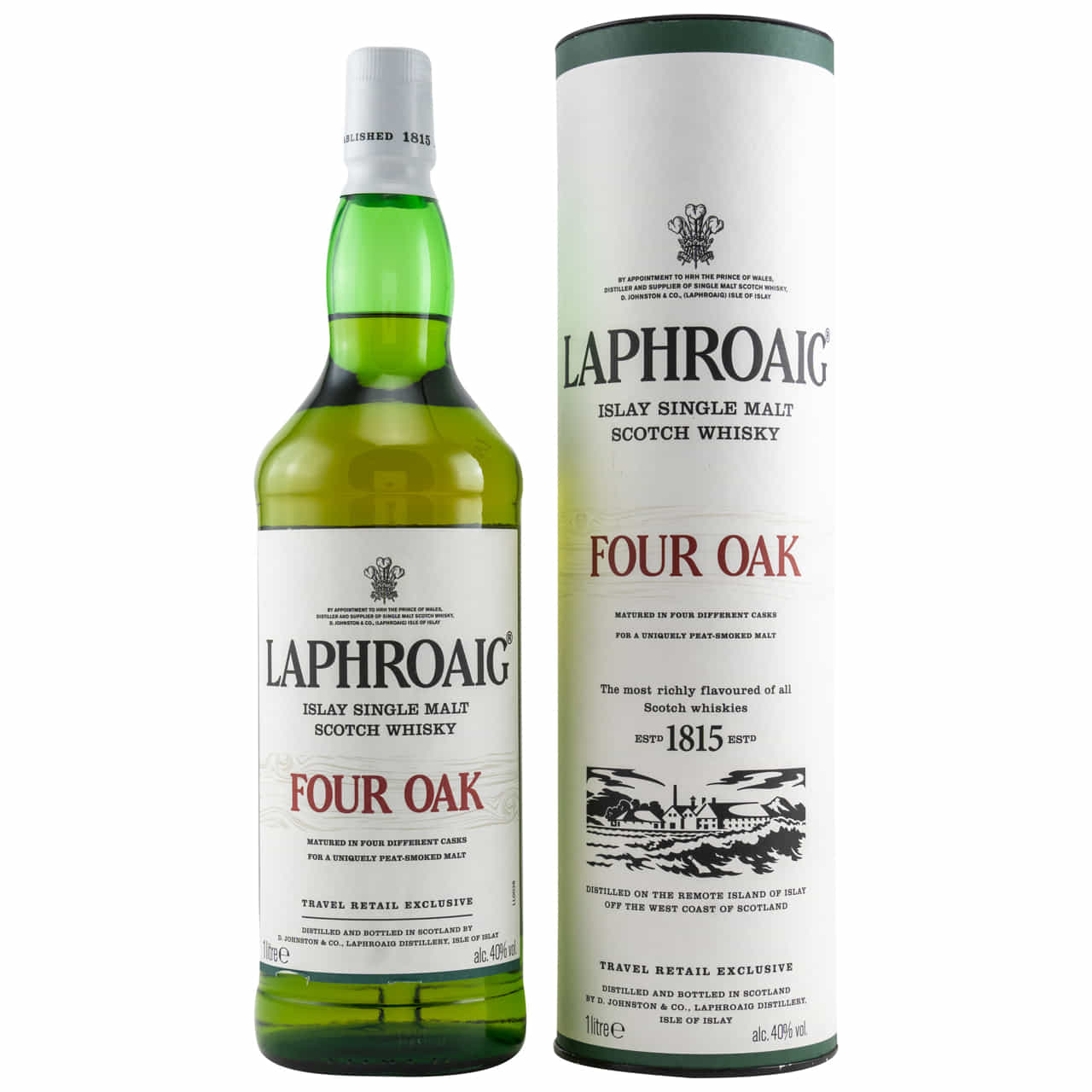 Laphroaig Four Oak 40% vol. 1l von Laphroaig
