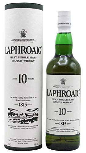 Laphroaig - Islay Single Malt (old bottling) - 10 year old Whisky von Laphroaig