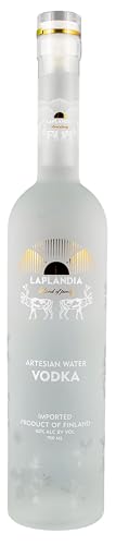 Laplandia I Classic Vodka I 700 ml Flasche I 40% Volume I Arktischer Wodka aus Finnland von Laplandia