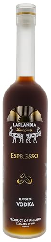 Laplandia I Flavoured Espresso Vodka I 700 ml Flasche I 37,5% Volume I Premium Espresso Wodka aus Lapland Laplandia I Flavoured Espresso Vodka I 700 ml Flasche I 37,5% Volume I Premium Espresso Wodka aus Lapland von Laplandia