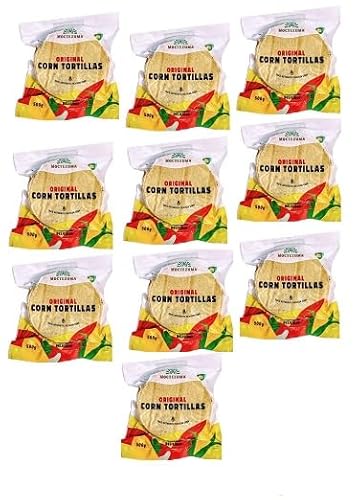 10xEchte mexikanische Tortillas mit Nixtamal 500g Vegan, gentechnikfrei, glutenfrei von Laprove