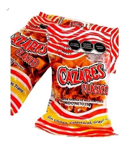 Cazares – legendäre heiße mexikanische Chips auf Maisbasis ohne Transfette von Laprove