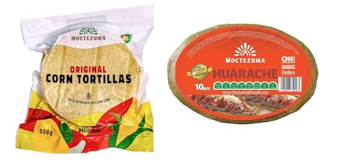Combo Huarache 10 pieces and 500g tortillas approx. 25 pieces, vegan, GMO-free, gluten-free von Laprove