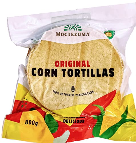 Echte vegane mexikanische Tortillas mit Nixtamal, 800 g, vegan, gmo-Free, Gluten Free von Laprove