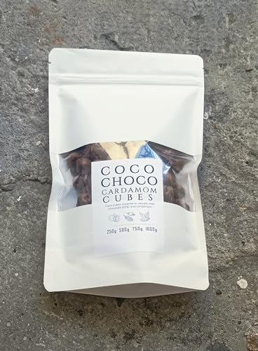 Kokoswürfel in Vollmilchschokolade mit Kardamom 500 g von Laprove