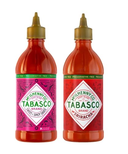 Sriracha 300ml and TabascoSweet&Spicy 256ml von Laprove