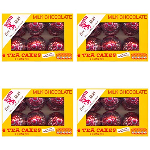 Tunnock's Tea Cakes Milchschokolade 6x24g 4er Pack Tunnock's Tea Cakes Milchschokolade 6x24g 4er Pack von LaptopTraveller