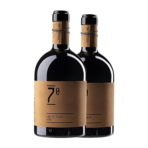 Lar de Maía 7º Autor Tempranillo Vino de la Tierra de Castilla y León 75 cl (Schachtel mit 2 Flaschen von 75 cl) von Lar de Maía