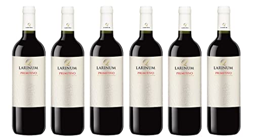 6x 0,75l - 2023er - Farnese - Larinum - Primitivo - Puglia I.G.P. - Apulien - Italien - Rotwein trocken 6x 0,75l - 2023er - Farnese - Larinum - Primitivo - Puglia I.G.P. - Apulien - Italien - Rotwein trocken von Larinum