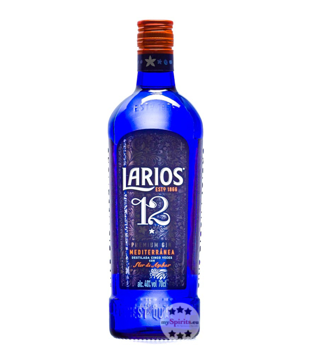 Larios 12 Premium Gin (40 % vol., 0,7 Liter) von Larios