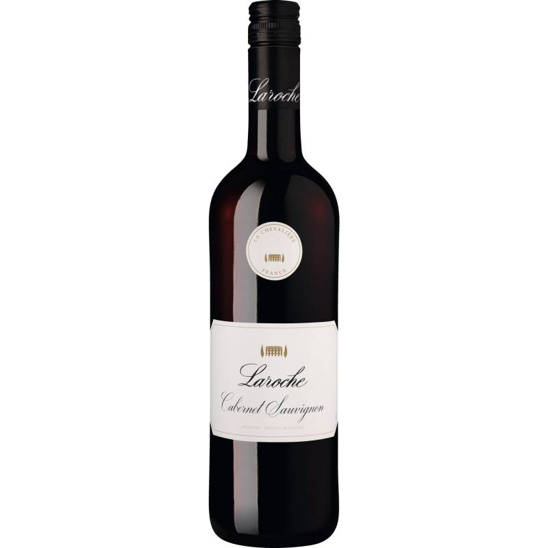 Mas la Chevalière Cabernet-Sauvignon, Pays d'Oc IGP, Languedoc-Roussillon, 2023, Rotwein von Laroche, 34500 Béziers, France