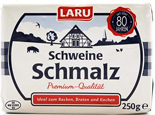 Laru Schweineschmalz, 10er Pack (10 x 250g) von Laru