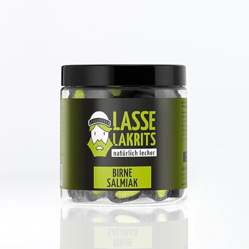 LASSE LAKRITS Dose Birne Salmiak 165g LASSE LAKRITS Dose Birne Salmiak 165g von Lasse Lakrits