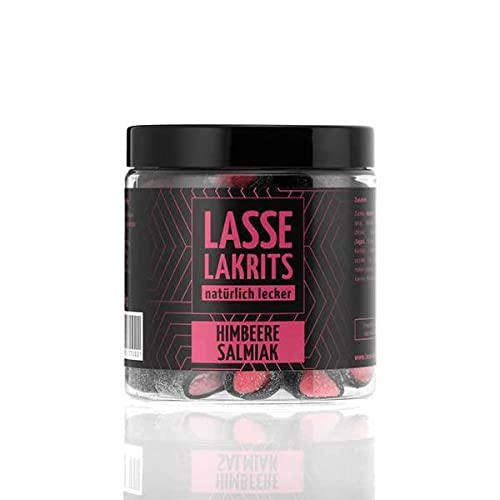 LASSE LAKRITS - Himbeere Salmiak-Lakritz 165g von Lasse Lakrits