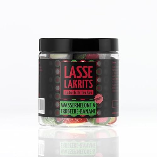 LASSE LAKRITS - Saure Wassermelone & saure Erdbeere 165g LASSE LAKRITS - Saure Wassermelone & saure Erdbeere 165g von Lasse Lakrits