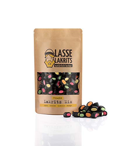 Lasse Lakrits - Lakritz-Mix Frucht 500g von LASSE LAKRITS