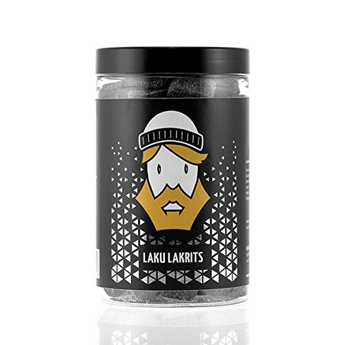 Lasse Lakrits - Laku Lakrits - Süßes Lakritz und Lakritzfüllung mit Anisnote, Dose, 300 g. Lasse Lakrits - Laku Lakrits - Süßes Lakritz und Lakritzfüllung mit Anisnote, Dose, 300 g. von Lasse Lakrits